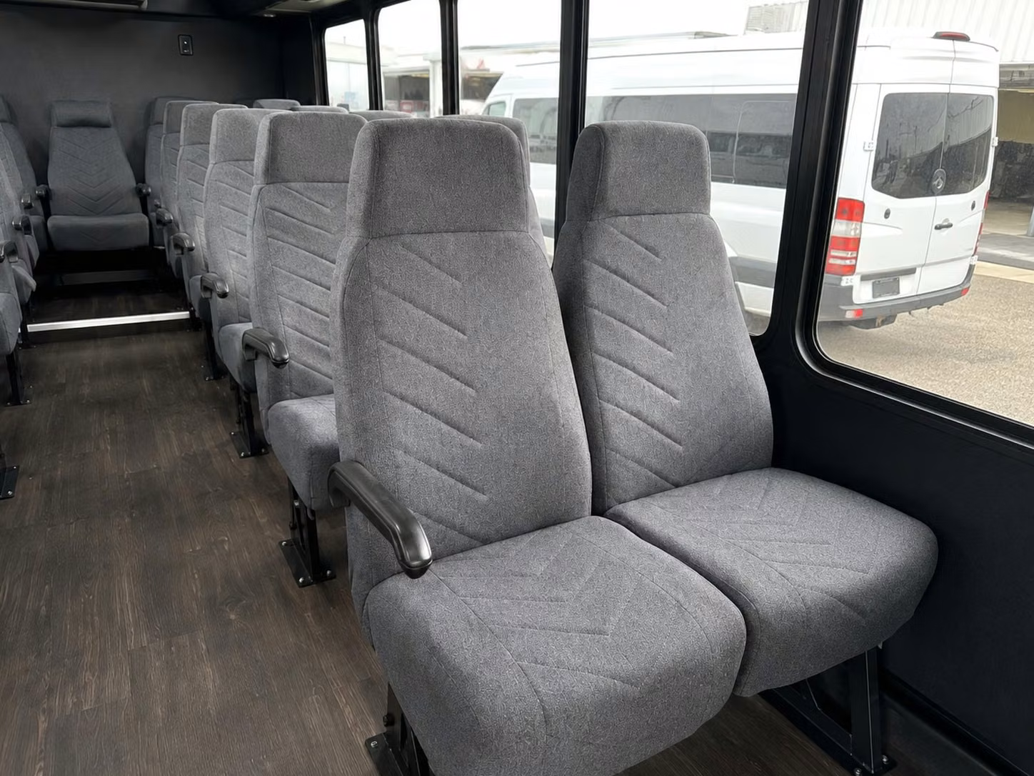 20 passenger minibus inside